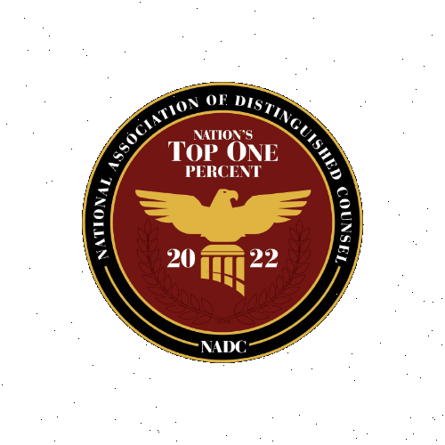 National Association Of Distinguished Counsel, Nation's Top One Percent 2022